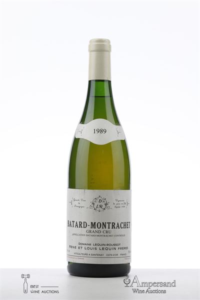BATARD MONTRACHET 1989 - Lequin - 1 Bottle