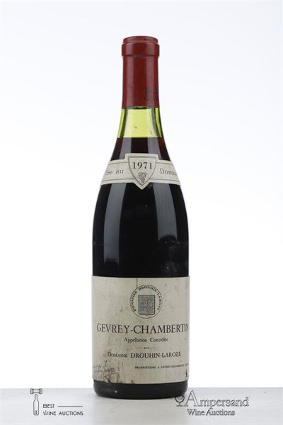 GEVREY CHAMBERTIN 1971 - Drouhin Laroze - 1 Bottle