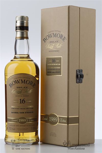 1989 BOWMORE 16 Y  - 1 Bottle - Oc 1