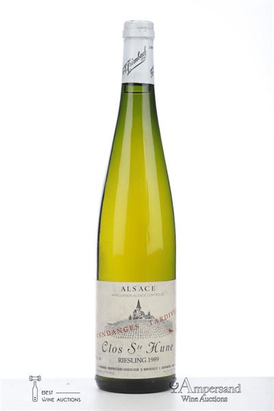 RIESLING CLOS ST HUNE VENDANGES TARDIVES 1989 - Trimbach - 1 Bottle