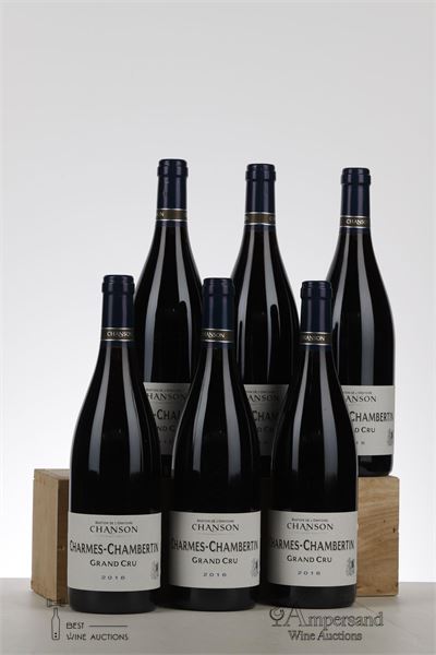 CHARMES CHAMBERTIN 2016 - Chanson - 6 Bottles - Owc 6