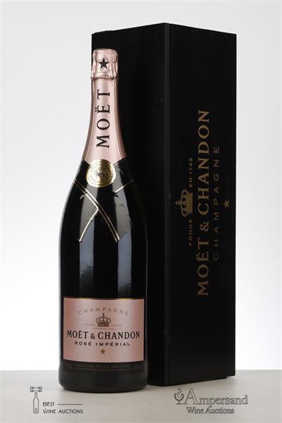 MOET ET CHANDON BRUT IMPERIALE ROSE NV - Moet et Chandon - 3.00 Liter Bottle  - Owc 1