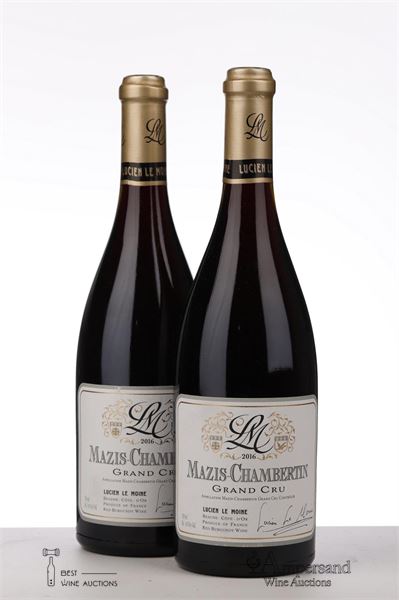 MAZIS CHAMBERTIN 2016 - Lucien Le Moine - 2 Bottles
