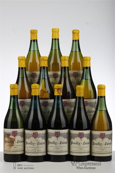 POUILLY FUISSE 1966 - Rene Vedrenne - Mb - 12 Bottles