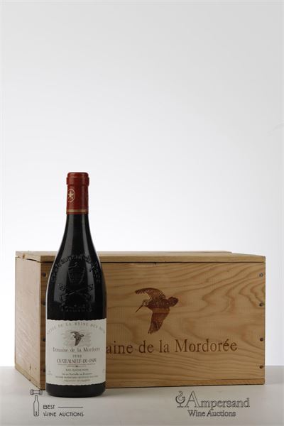 CHATEAUNEUF DU PAPE DOMAINE DE LA MORDOREE CUVEE DE LA REINE DES BOIS 1998 - Domaine de la Mordoree - 6 Bottles - Owc 6