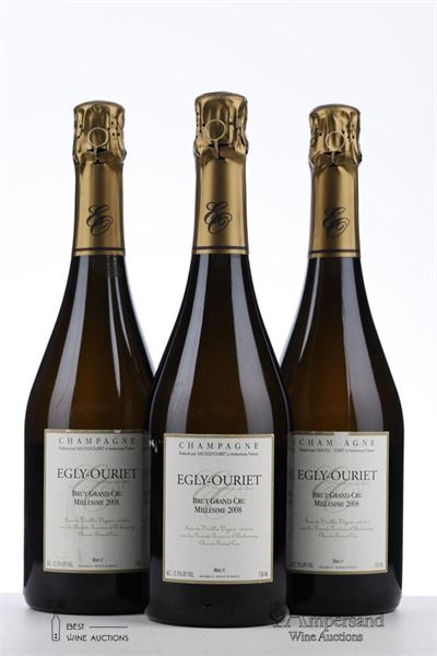 EGLY OURIET BRUT VIEILLES VIGNES 2008 - Egly Ouriet - Degorge 07/2019 - 3 Bottles