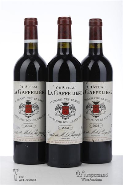 LA GAFFELIERE 2003 - Mc - 3 Bottles
