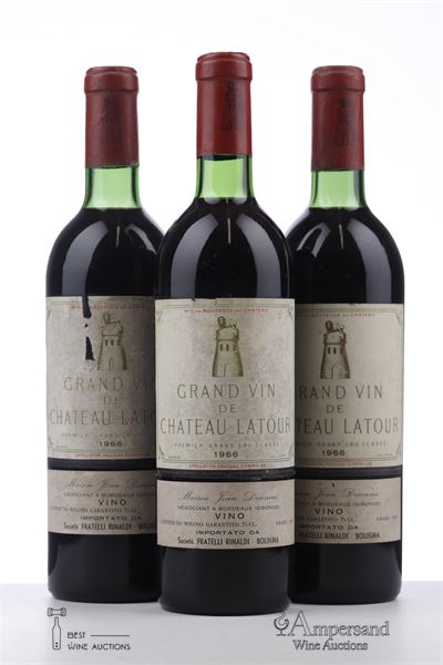 LATOUR 1966 - Mc - 3 Bottles