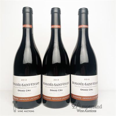 ROMANEE ST VIVANT 2012 - Arnoux Lachaux - 3 Bottles