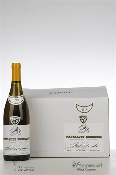 MEURSAULT PERRIERES 2019 - Albert Grivault - 6 Bottles - Oc 6
