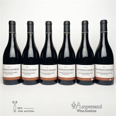 NUITS ST GEORGES CLOS DES CORVEES PAGETS 2011 - Arnoux Lachaux - 6 Bottles