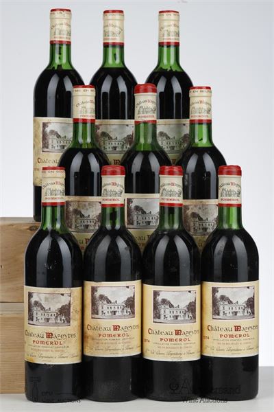 MAZEYRES 1974 - Mc - 10 Bottles