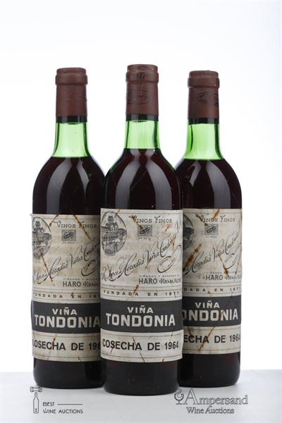 TONDONIA GRAN RESERVA 1964 - Lopez de Heredia - 3 Bottles