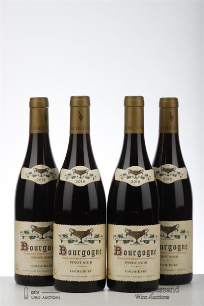BOURGOGNE PINOT NOIR 2018 - Coche Dury - 4 Bottles