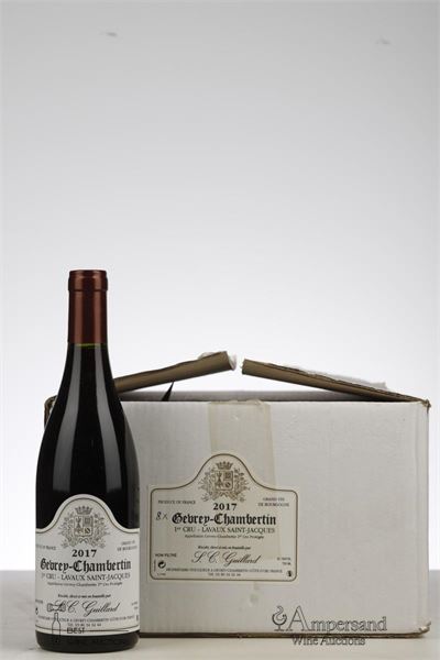 GEVREY CHAMBERTIN LAVAUT ST JACQUES 2017 - S.C. Guillard - 8 Bottles - Oc 12
