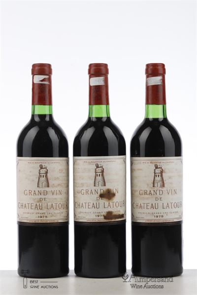 LATOUR 1975 - Mc - 3 Bottles