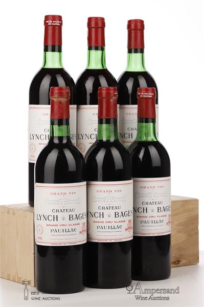 LYNCH BAGES 1976 - Mc - 6 Bottles
