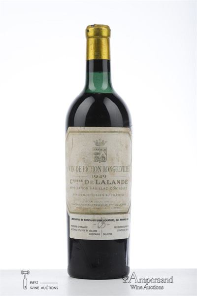 PICHON COMTESSE 1949 - Mc - 1 Bottle