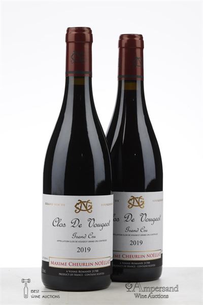 CLOS DE VOUGEOT 2019 - Maxime Cheurlin Noellat - 2 Bottles