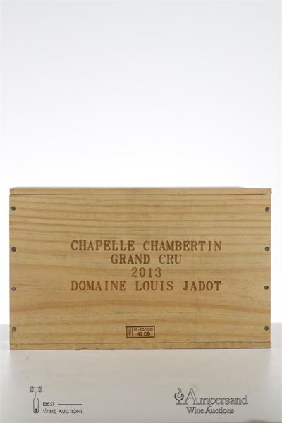 CHAPELLE CHAMBERTIN 2013 - Louis Jadot - 6 Bottles - Owc 6