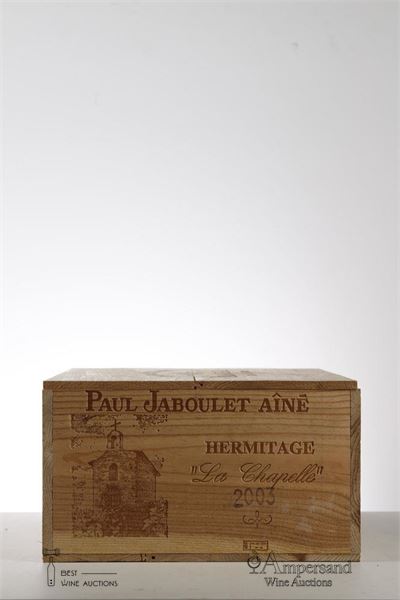 HERMITAGE LA CHAPELLE 2003 - Paul Jaboulet - 12 Bottles - Owc 12