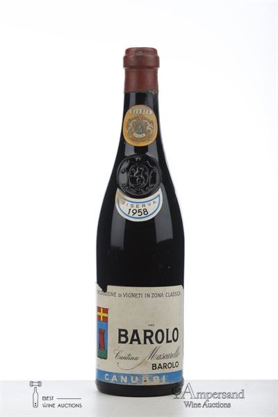 BAROLO RISERVA CANNUBI 1958 - Bartolo Mascarello - 1 Bottle