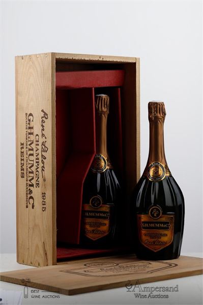 MUMM CUVEE RENE LALOU 1985 - Mumm - 2 Bottles - Owc 2