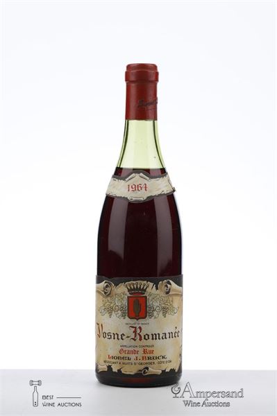 VOSNE ROMANEE LA GRANDE RUE 1964 - Lionel J.Bruck - 1 Bottle