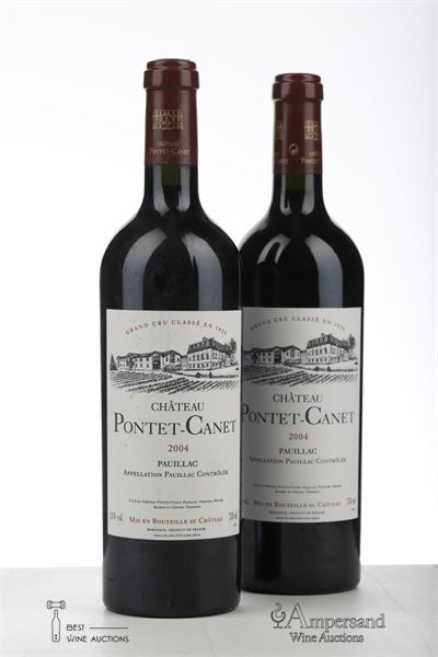 PONTET CANET 2004 - Mc - 2 Bottles