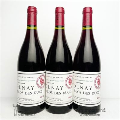 VOLNAY CLOS DES DUCS 2002 - Marquis d'Angerville - 3 Bottles