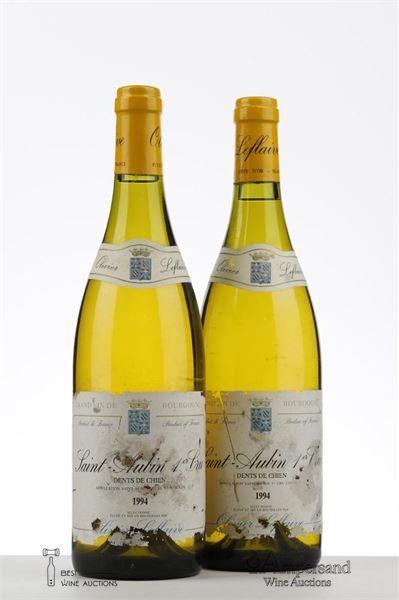 SAINT AUBIN DENTS DE CHIEN 1994 - Olivier Leflaive - 2 Bottles