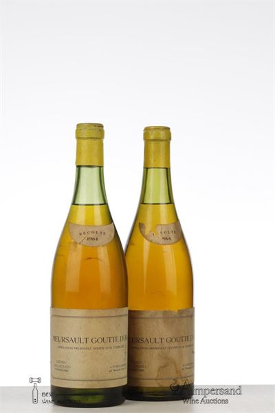 MEURSAULT GOUTTE D'OR 1964 - Gerard Creusefond - 2 Bottles
