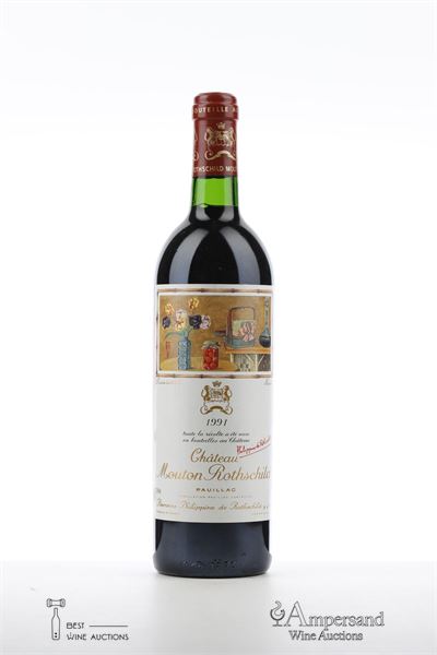 MOUTON ROTHSCHILD 1991 - Mc - 1 Bottle