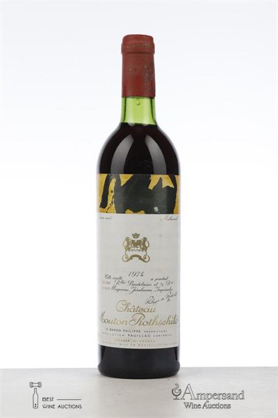 MOUTON ROTHSCHILD 1974 - Mc - 1 Bottle