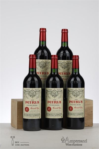PETRUS 1996 - Mc - 5 Bottles - Owc 6