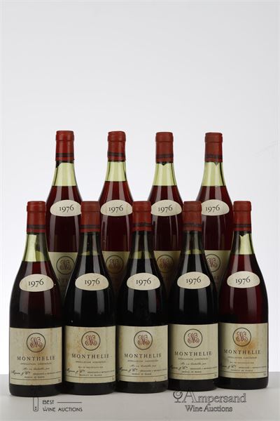 MONTHELIE 1976 - Mignon - 9 Bottles