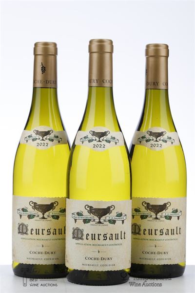 MEURSAULT 2022 - Coche Dury - 3 Bottles