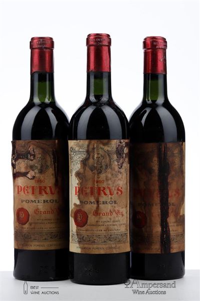 PETRUS 1960  - 3 Bottles