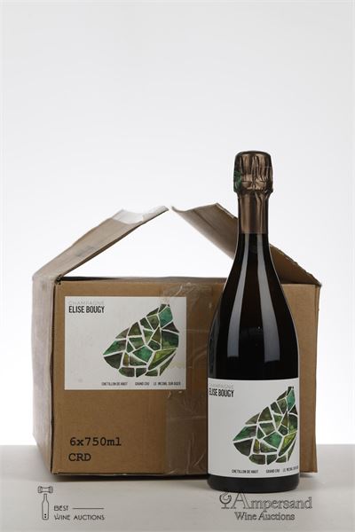 ELISE BOUGY CHETILLON DE HAUT BLANC DE BLANCS GRAND CRU NV - Elise Bougy - degorgé 11/2021 - 6 Bottles - Oc 6