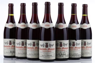 CHAMBOLLE MUSIGNY LES VEROILLES 1998 - Ghislaine Barthod - 7 Bottles