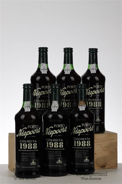 NIEPOORT COLHEITA 1988 - Niepoort - Bottled 1996 - 6 Bottles - Owc 6