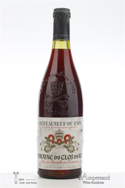 CHATEAUNEUF DU PAPE CLOS DU ROI 1978 - Clos du Roi - 1 Bottle