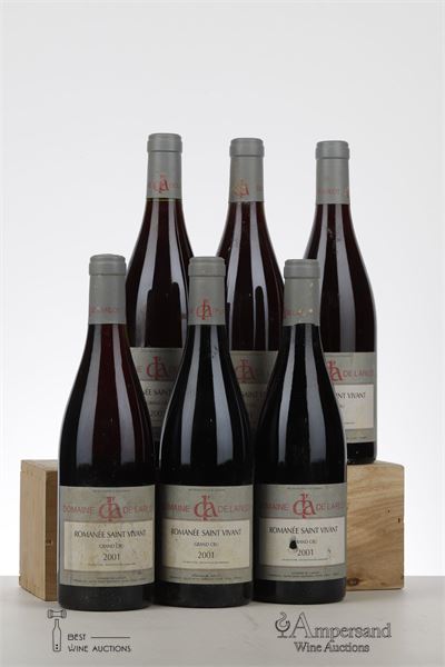 ROMANEE ST VIVANT 2001 - Domaine de l'Arlot - 6 Bottles