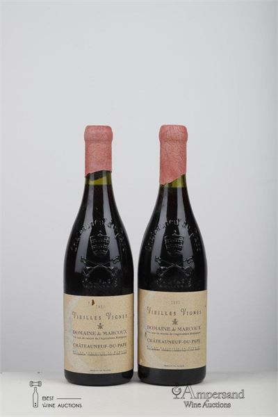 CHATEAUNEUF DU PAPE MARCOUX VIEILLES VIGNES 2001 - Domaine De Marcoux - 2 Bottles
