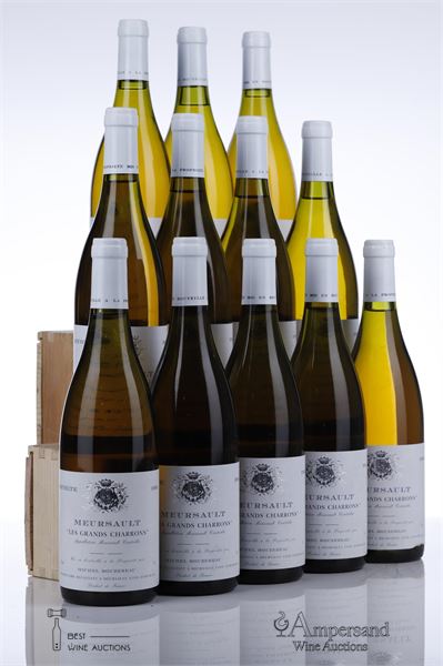 MEURSAULT LES GRANDS CHARRONS 1991 - Michel Bouzereau - 12 Bottles