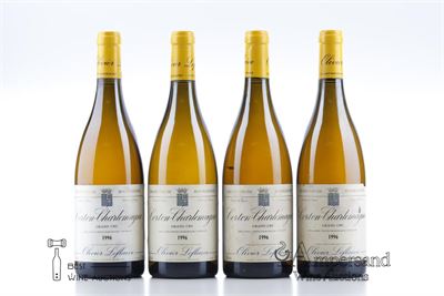 CORTON CHARLEMAGNE 1996 - Olivier Leflaive - 4 Bottles