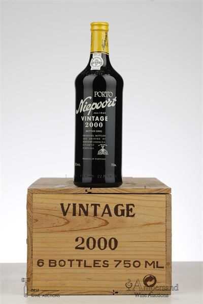 NIEPOORT VINTAGE PORT 2000 - Niepoort - 6 Bottles - Owc 6