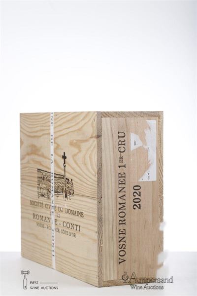VOSNE ROMANEE CUVEE DUVAULT BLOCHET 2020 - Domaine de la Romanee Conti - 3 Bottles - Owc 3
