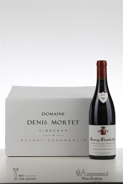 GEVREY CHAMBERTIN LAVAUX ST JACQUES 2019 - Denis Mortet - 6 Bottles - Oc 6