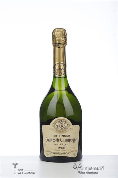 TAITTINGER COMTES DE CHAMPAGNE BLANC DE BLANCS 1986 - Taittinger - 1 Bottle